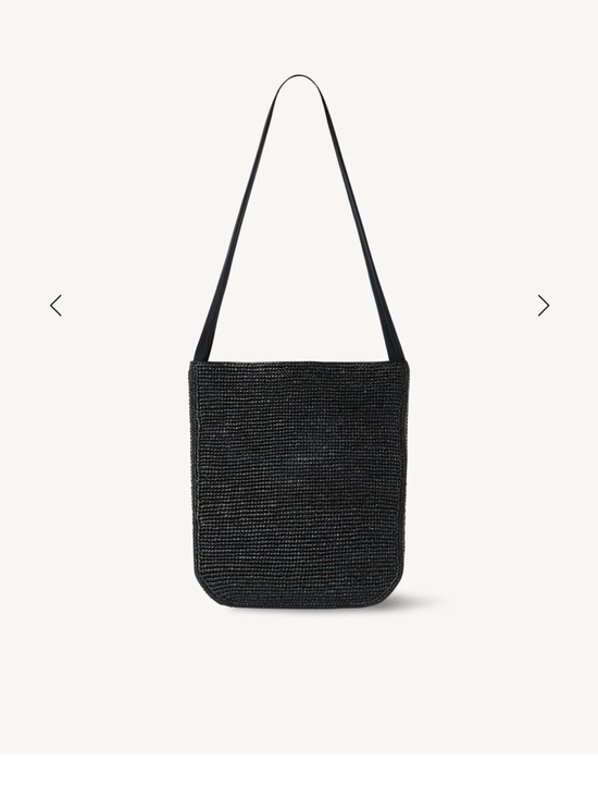 The Row Handbags - The Row Lori Bag Back Raffia NEW